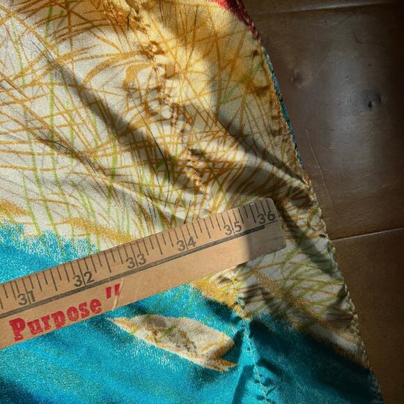 Winlar Kaftan One Size Fits Most 41" W x 48" L Bohemian Maxi Dress Robe Tunic - Picture 10 of 11